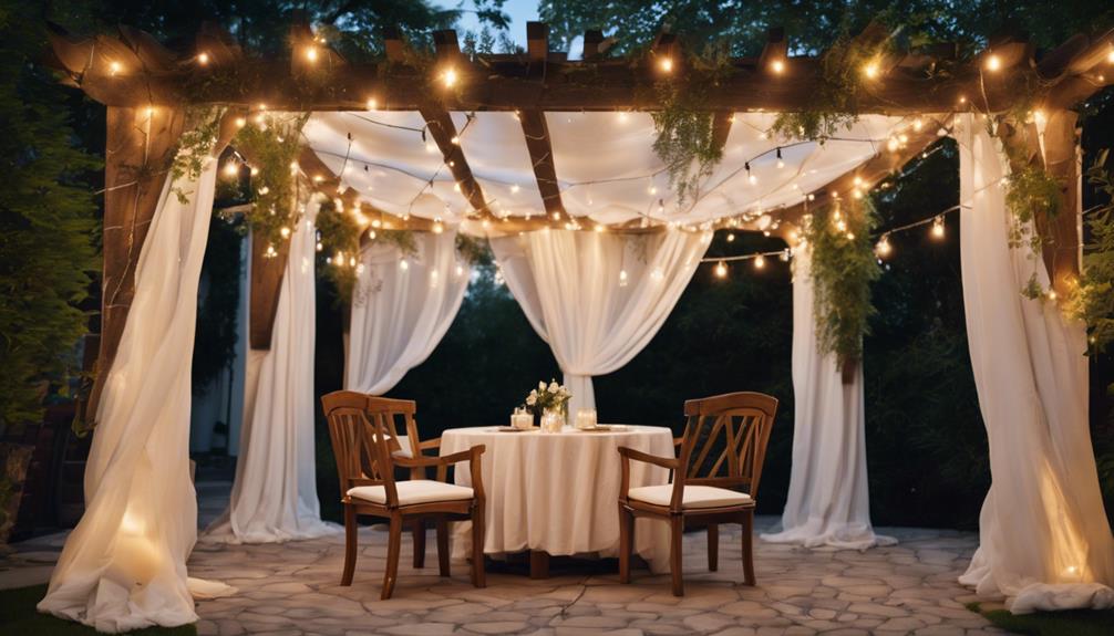 create a dreamy pergola