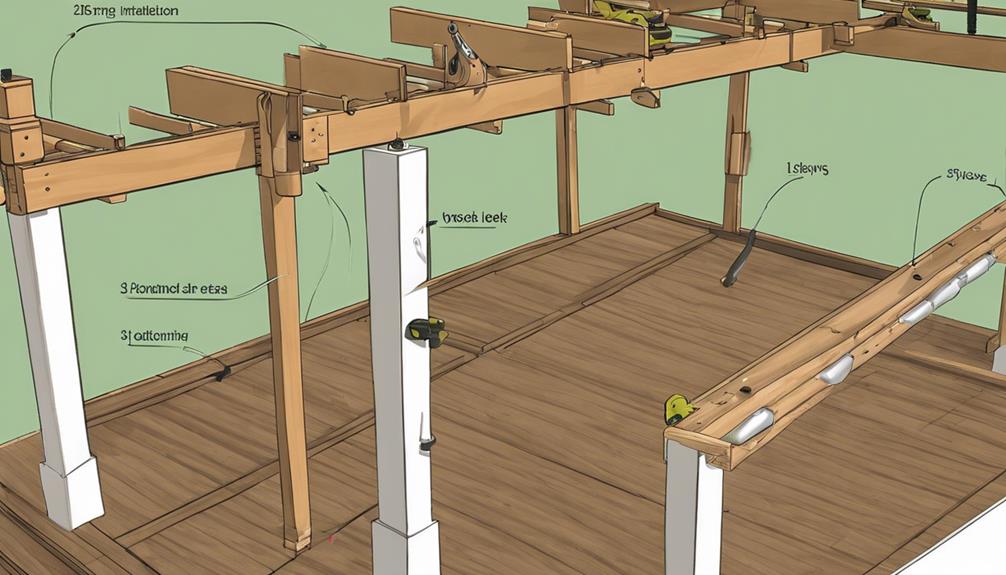 deck pergola installation guide