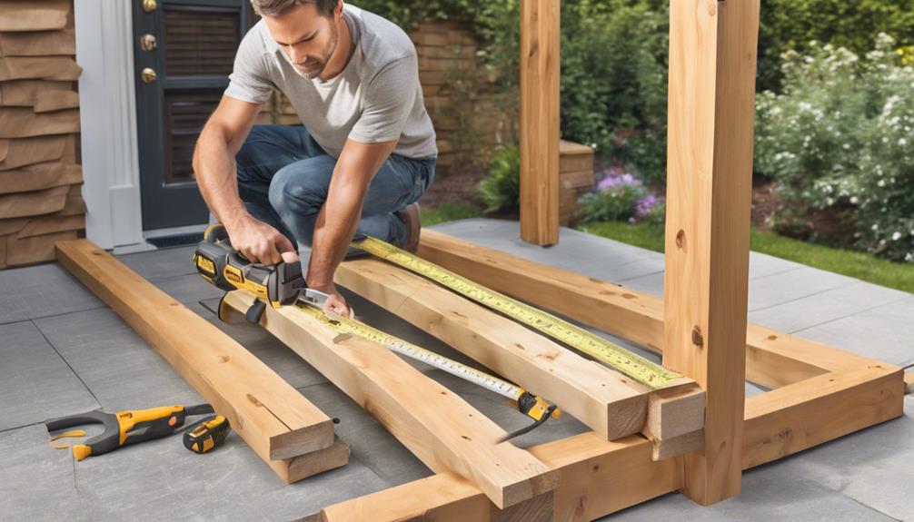 diy pergola with simplicity