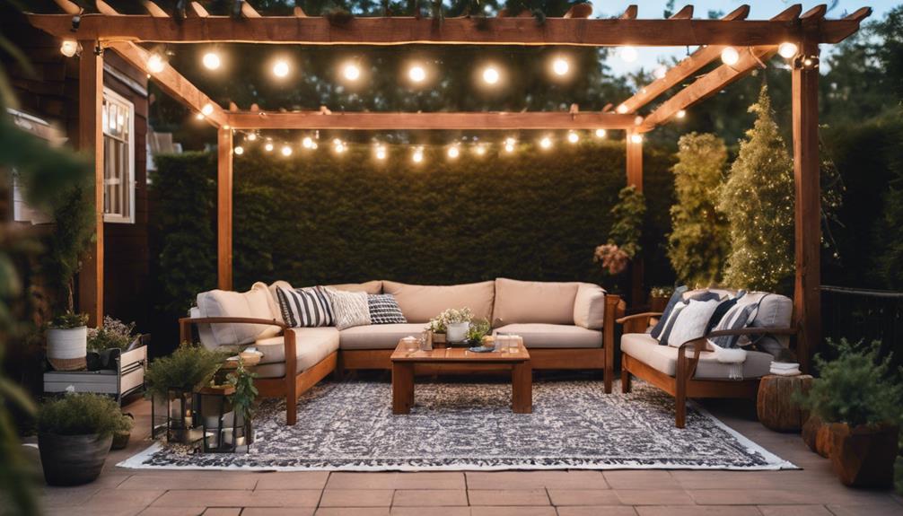 extend living space outdoors