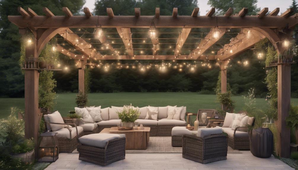 farmhouse style pergola design guide