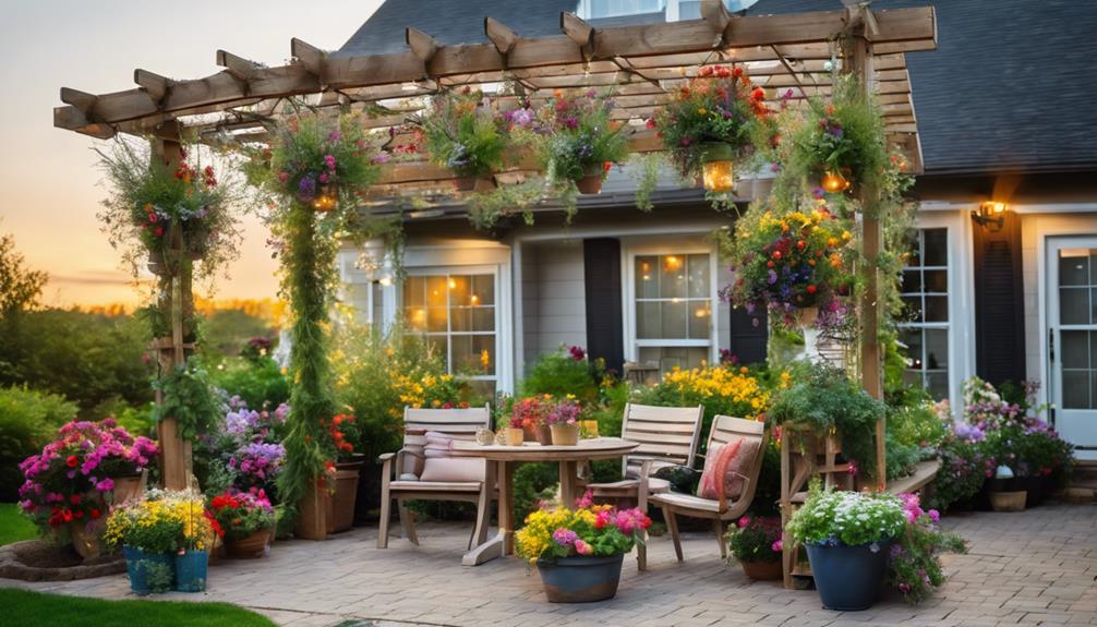 gardening with a pergola