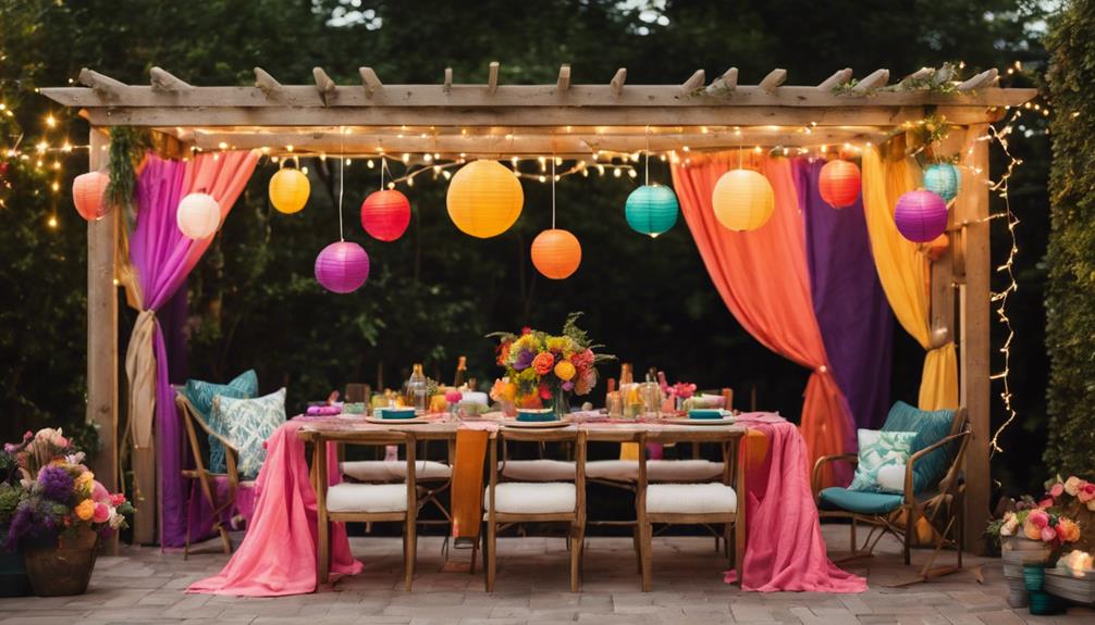 outdoor entertaining with style