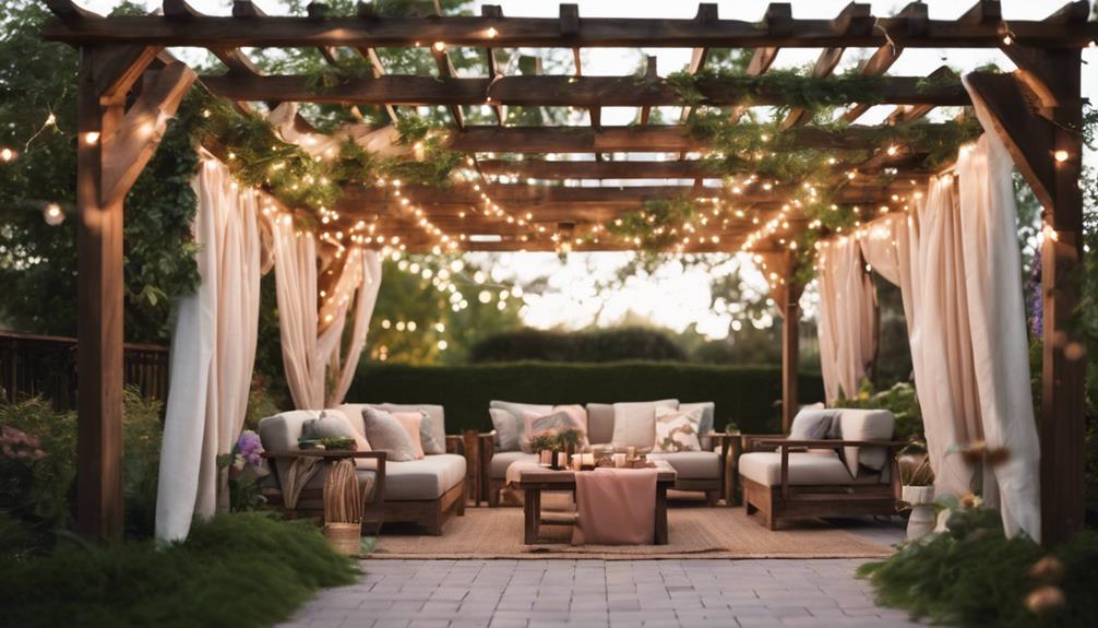 outdoor entertaining with style