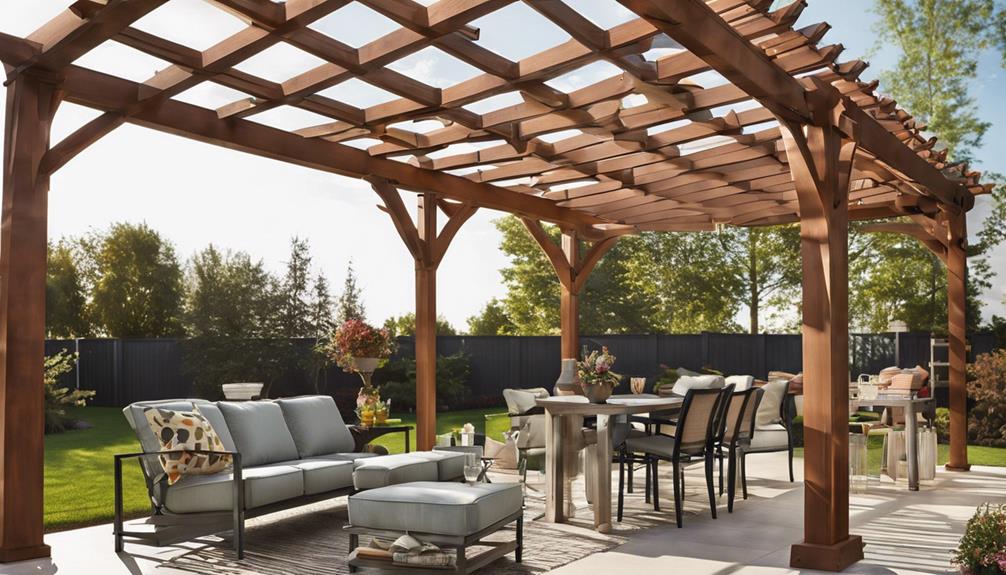 selecting pergola building materials