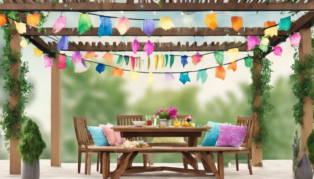 summer pergola decoration tips